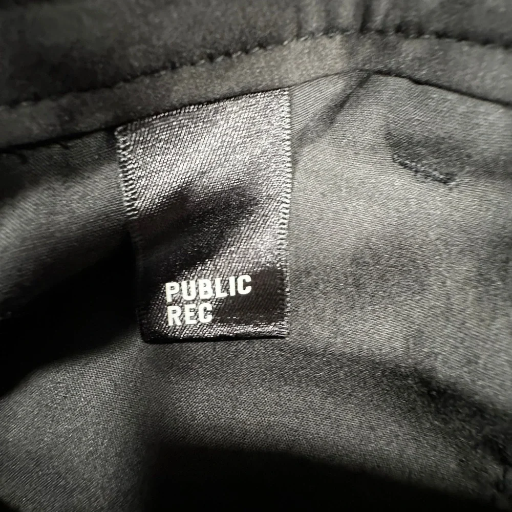 Public Rec All Day Every Day Shorts Mens 32 Black Performance Stretch Commuter